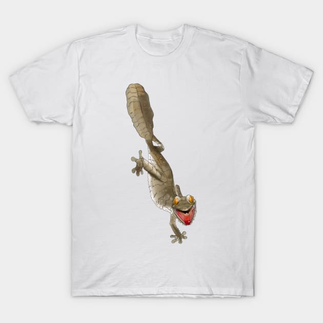 Angry Fimbriatus T-Shirt by GothamGeckos